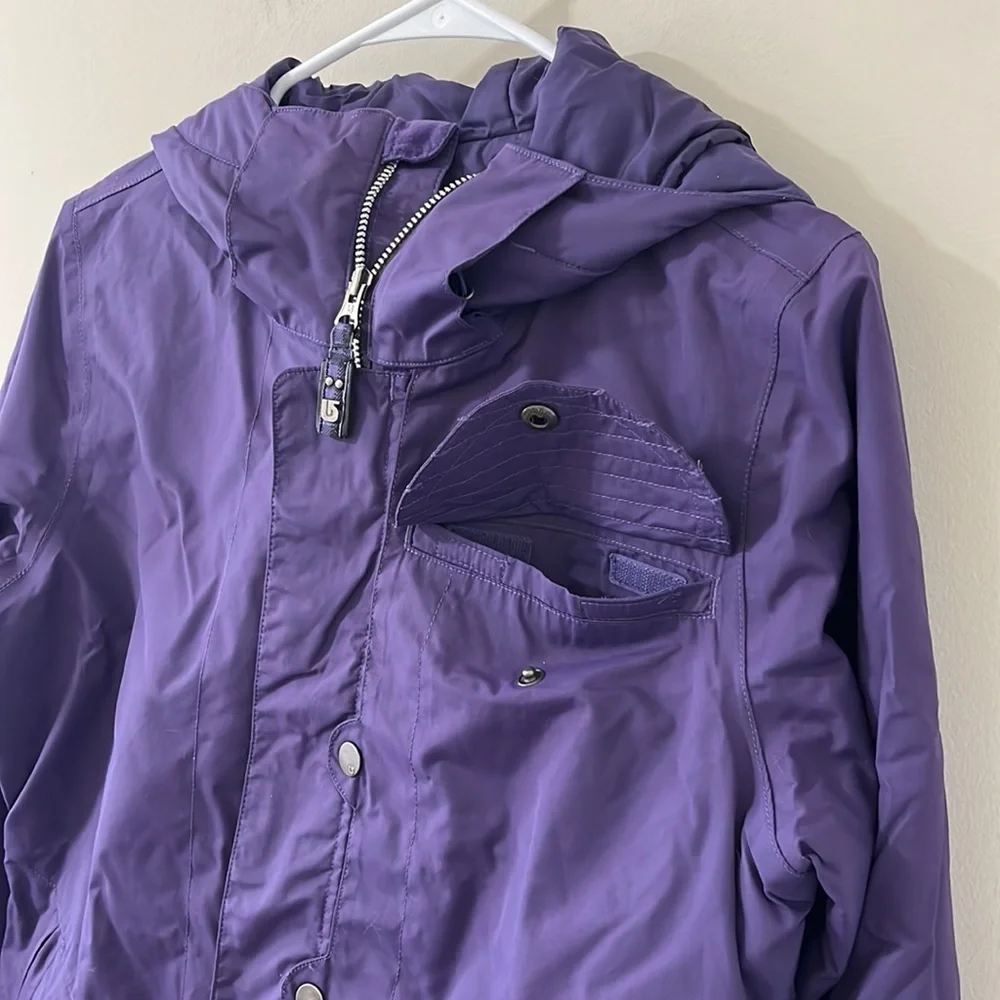 Burton Dry Ride Purple Snow Ski Snowboard Jacket Size Medium - Picture 14 of 16